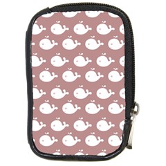 Cute Whale Illustration Pattern Compact Camera Cases by GardenOfOphir