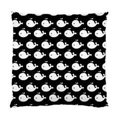 Cute Whale Illustration Pattern Standard Cushion Case (one Side)  by GardenOfOphir