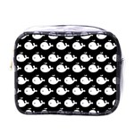 Cute Whale Illustration Pattern Mini Toiletries Bags Front