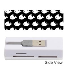 Cute Whale Illustration Pattern Memory Card Reader (stick)  by GardenOfOphir