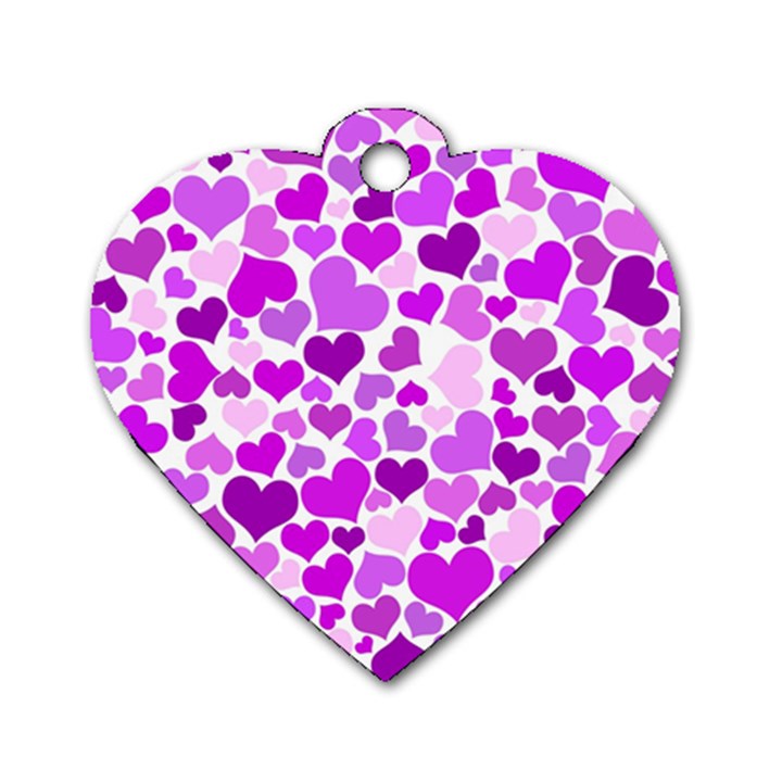 Heart 2014 0929 Dog Tag Heart (One Side)