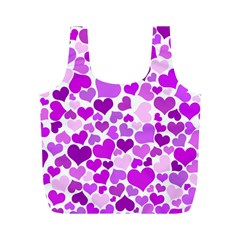 Heart 2014 0929 Full Print Recycle Bags (m) 