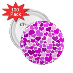 Heart 2014 0930 2.25  Buttons (100 pack) 