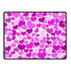 Heart 2014 0930 Double Sided Fleece Blanket (Small) 