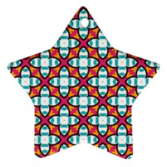 Cute Pattern Gifts Star Ornament (two Sides) 