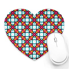 Cute Pattern Gifts Heart Mousepads