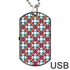 Cute Pattern Gifts Dog Tag Usb Flash (one Side)