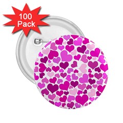 Heart 2014 0931 2 25  Buttons (100 Pack) 