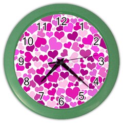 Heart 2014 0931 Color Wall Clocks by JAMFoto