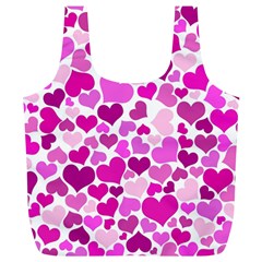 Heart 2014 0931 Full Print Recycle Bags (l) 