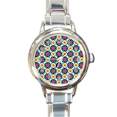 Cute Pattern Gifts Round Italian Charm Watches