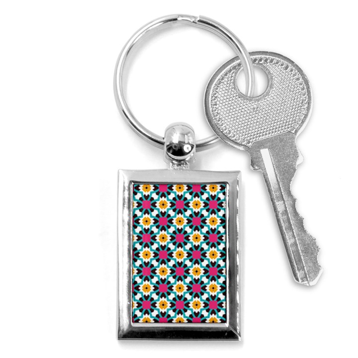 Cute Pattern Gifts Key Chains (Rectangle) 