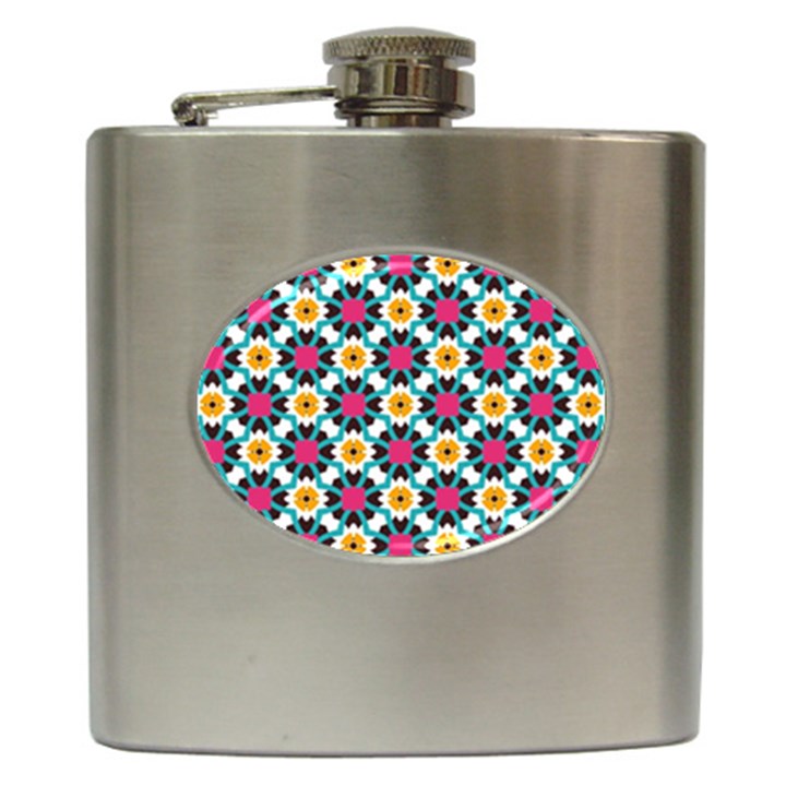 Cute Pattern Gifts Hip Flask (6 oz)