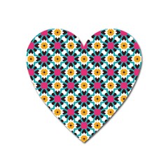 Cute Pattern Gifts Heart Magnet by GardenOfOphir