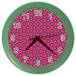 Cute Pattern Gifts Color Wall Clocks Front