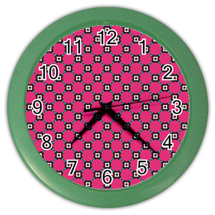 Cute Pattern Gifts Color Wall Clocks