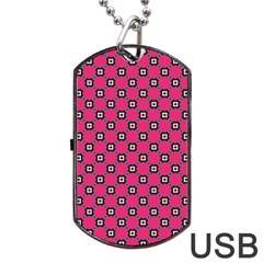 Cute Pattern Gifts Dog Tag Usb Flash (one Side)