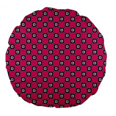 Cute Pattern Gifts Large 18  Premium Flano Round Cushions