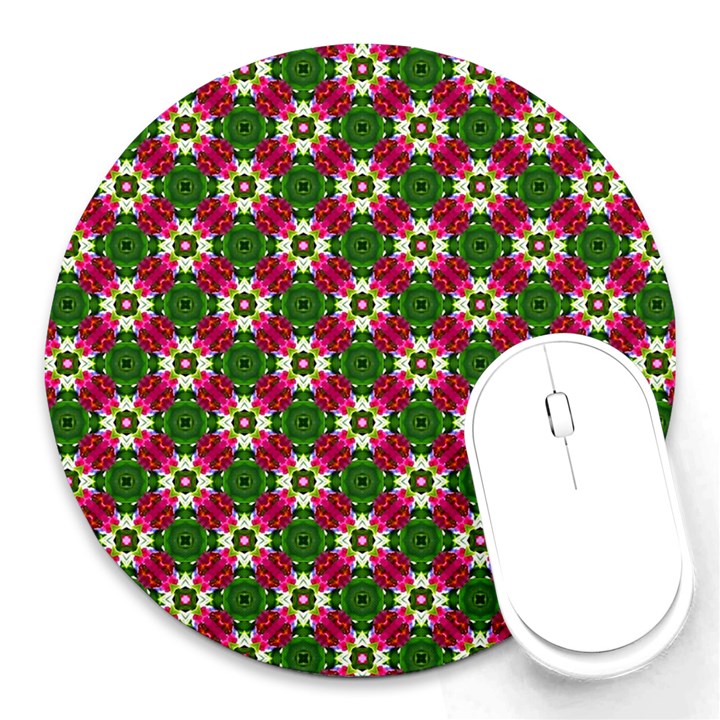 Cute Pattern Gifts Round Mousepads