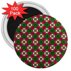 Cute Pattern Gifts 3  Magnets (100 Pack)