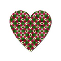 Cute Pattern Gifts Heart Magnet by GardenOfOphir