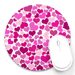 Heart 2014 0932 Round Mousepads