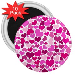 Heart 2014 0932 3  Magnets (10 Pack) 