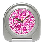 Heart 2014 0932 Travel Alarm Clocks Front