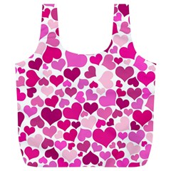 Heart 2014 0932 Full Print Recycle Bags (l) 