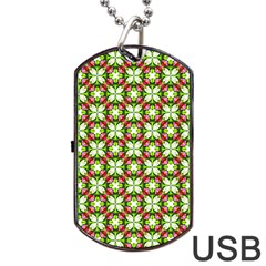 Cute Pattern Gifts Dog Tag Usb Flash (two Sides)  by GardenOfOphir