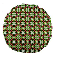 Cute Pattern Gifts Large 18  Premium Flano Round Cushions by GardenOfOphir