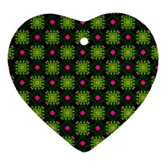 Cute Pattern Gifts Ornament (heart)  by GardenOfOphir