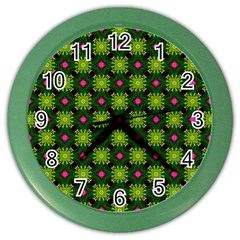 Cute Pattern Gifts Color Wall Clocks