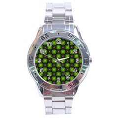 Cute Pattern Gifts Stainless Steel Men s Watch