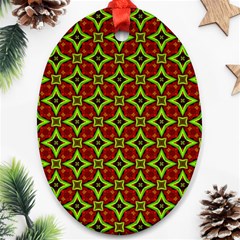 Cute Pattern Gifts Ornament (oval) 