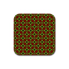 Cute Pattern Gifts Rubber Square Coaster (4 Pack) 