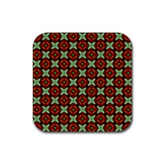 Cute Pattern Gifts Rubber Coaster (square) 