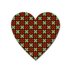 Cute Pattern Gifts Heart Magnet by GardenOfOphir