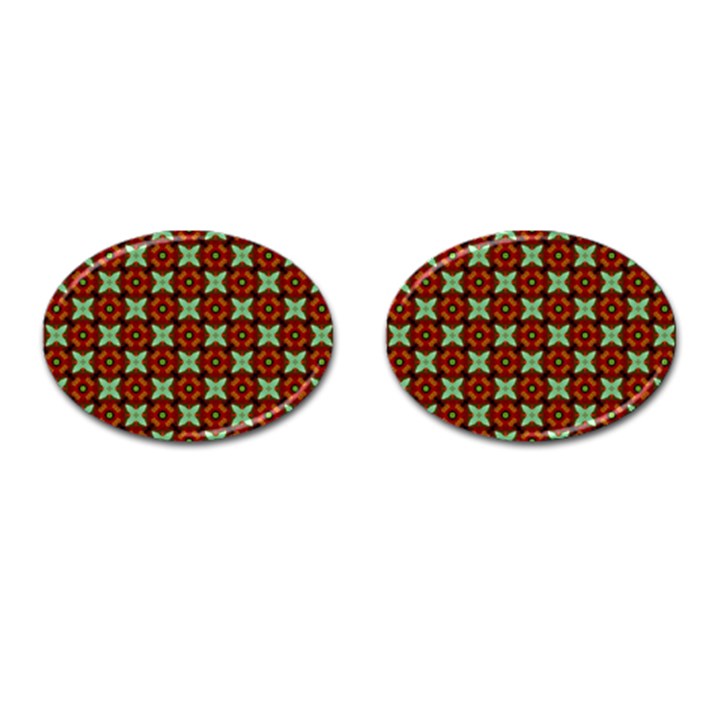 Cute Pattern Gifts Cufflinks (Oval)