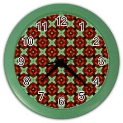 Cute Pattern Gifts Color Wall Clocks