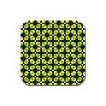 Cute Pattern Gifts Rubber Square Coaster (4 pack)  Front