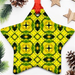 Cute Pattern Gifts Ornament (star) 