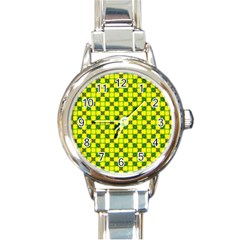 Cute Pattern Gifts Round Italian Charm Watches