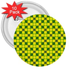 Cute Pattern Gifts 3  Buttons (10 Pack) 