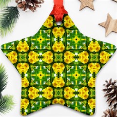 Cute Pattern Gifts Ornament (star) 