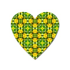 Cute Pattern Gifts Heart Magnet