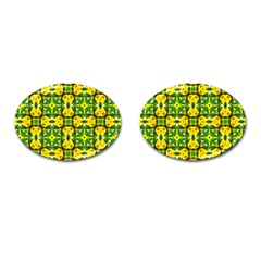 Cute Pattern Gifts Cufflinks (oval)