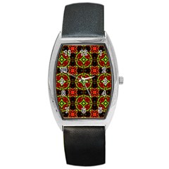 Cute Pattern Gifts Barrel Metal Watches