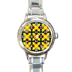 Cute Pattern Gifts Round Italian Charm Watches