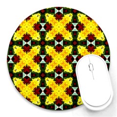 Cute Pattern Gifts Round Mousepads